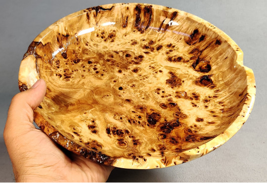Decorative Handmade Wooden Plate 